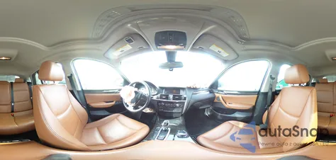 2015 BMW X4 xDrive35I z USA, uszkodzony, nr VIN 5UXXW5C58F0E87900